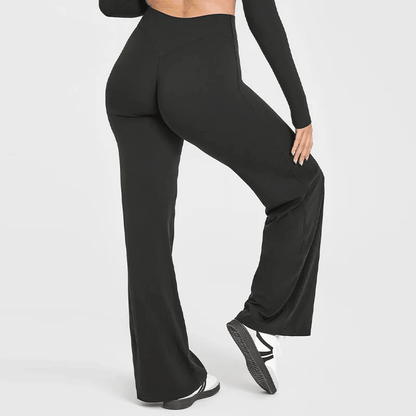 Sports Straight-Leg Pants for Women Without Embarrassment Wide-Leg Pants