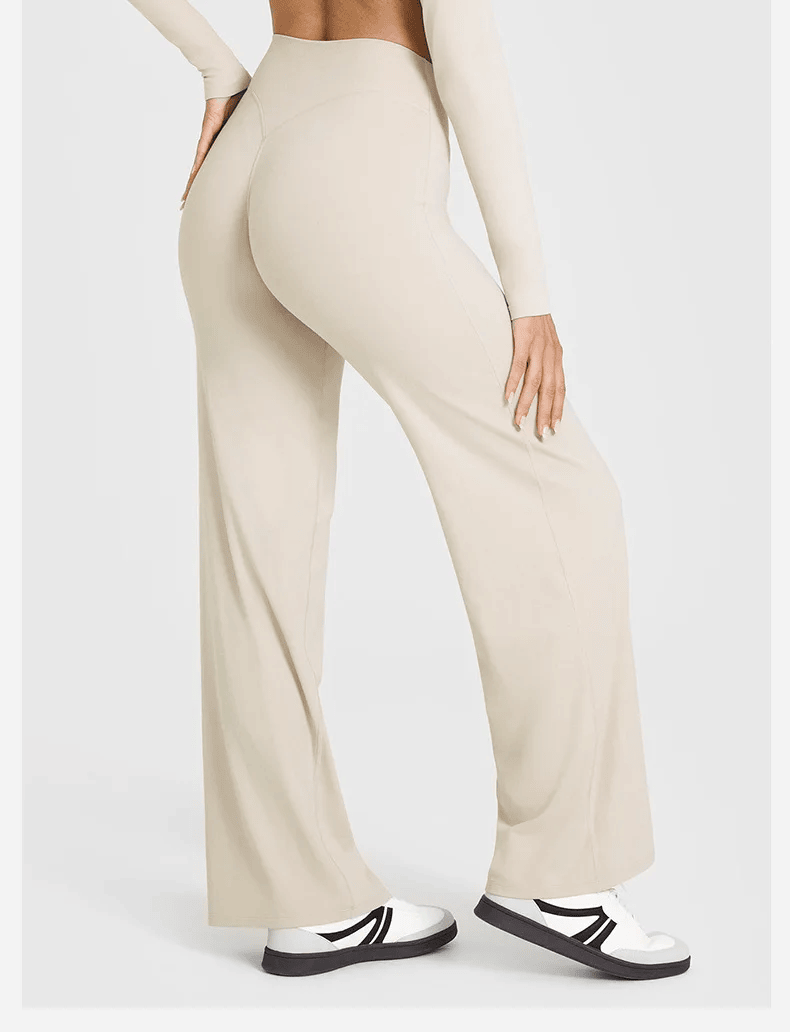 Sports Straight-Leg Pants for Women Without Embarrassment Wide-Leg Pants