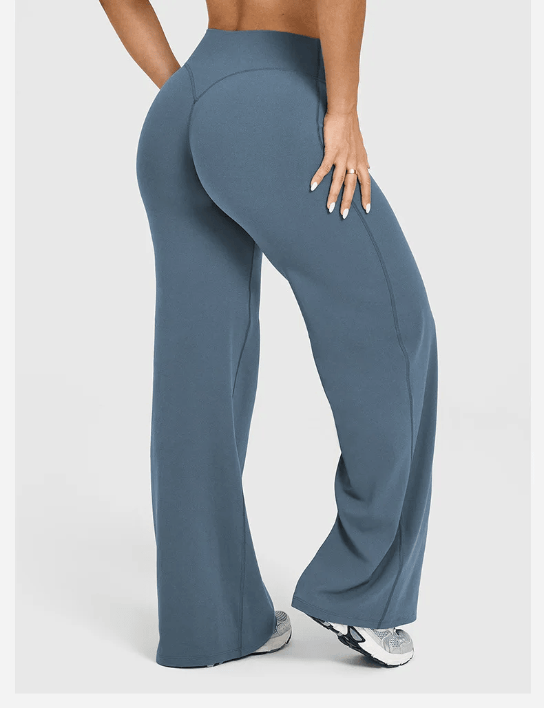 Sports Straight-Leg Pants for Women Without Embarrassment Wide-Leg Pants